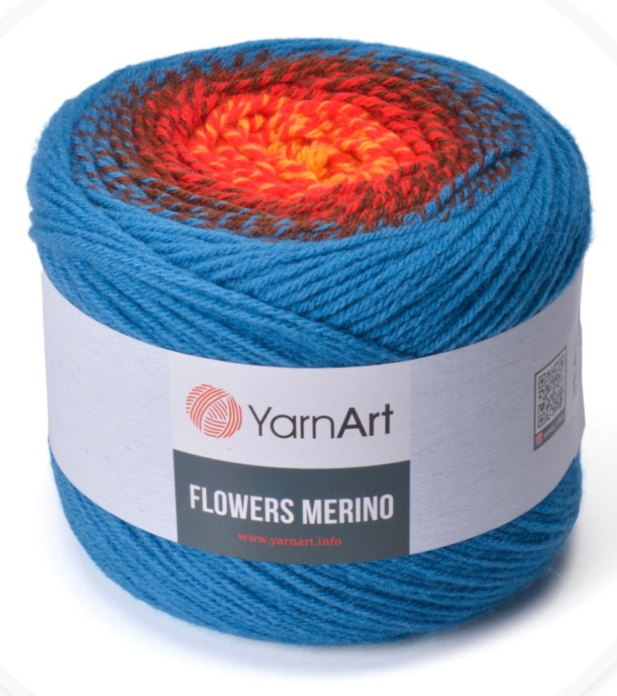 YarnArt Flowers Merino 2 x 225g