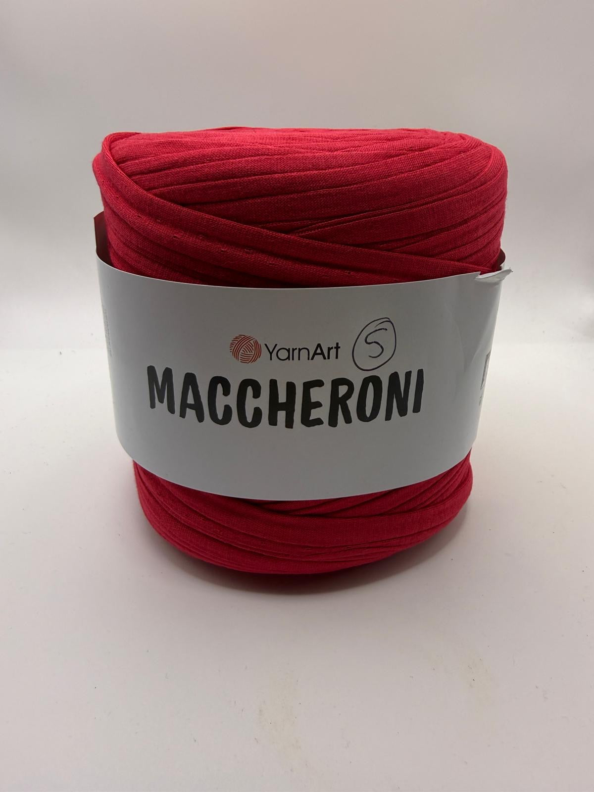 YarnArt Maccheroni Recycled T-SHIRT YARN -
Approx. 500g - 700g ball (Please read description)