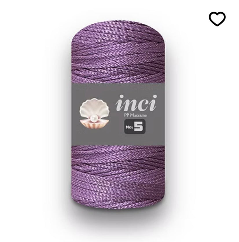 INCI PP Macrame Cord No.5 size - 1 x 200g Rolls