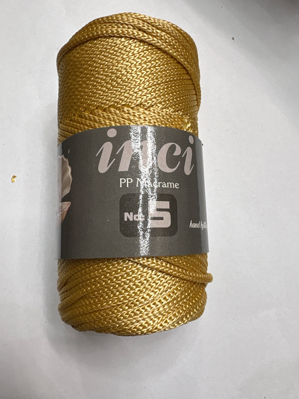 INCI PP Macrame Cord No.5 size - 1 x 200g Rolls