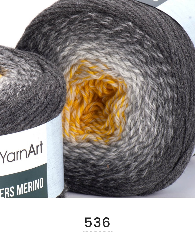 YarnArt Flowers Merino 2 x 225g
