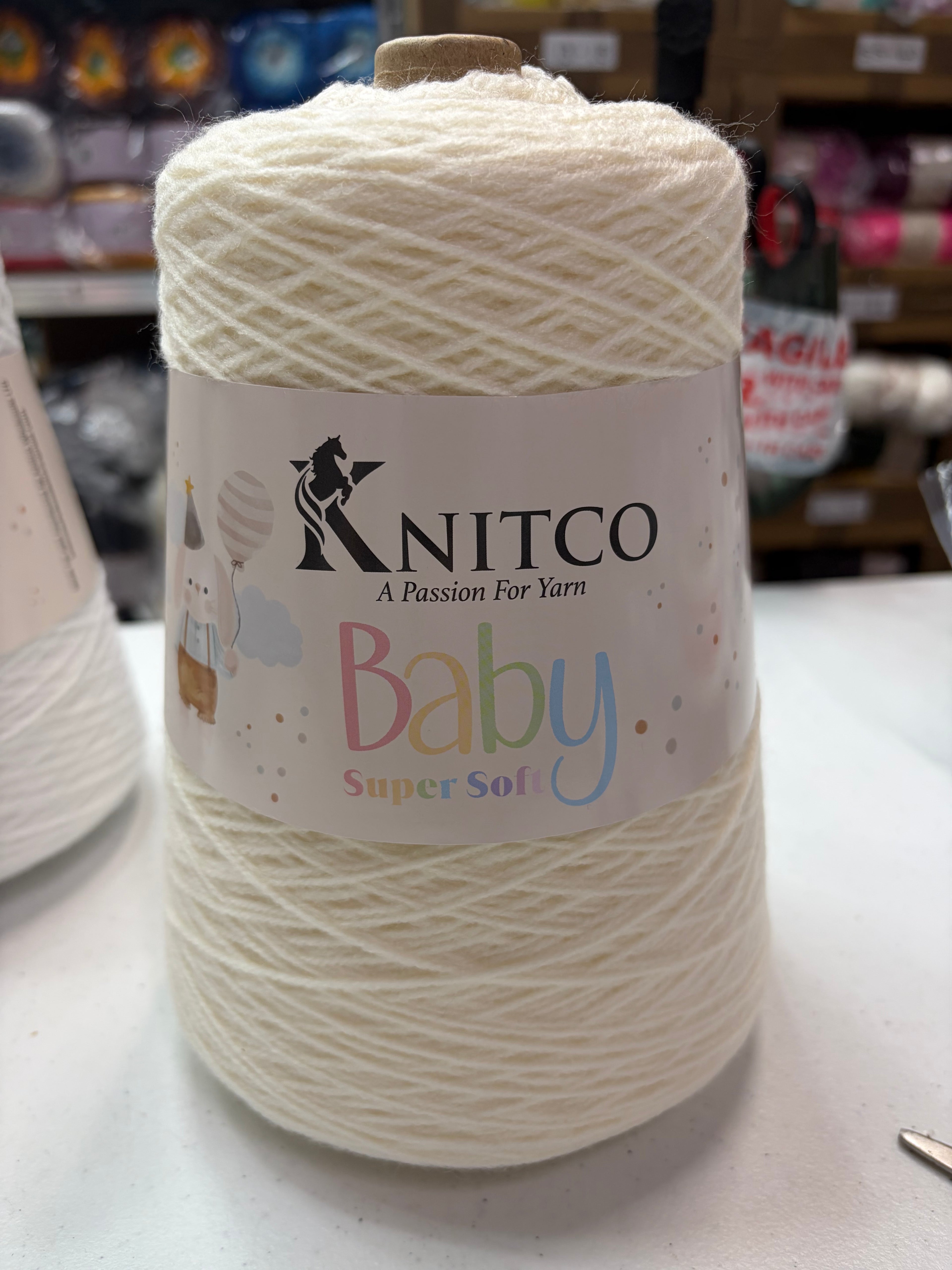 Knitco Baby Super Soft DK Cones 1 x 500g 1500m DK crochet knitting yarn