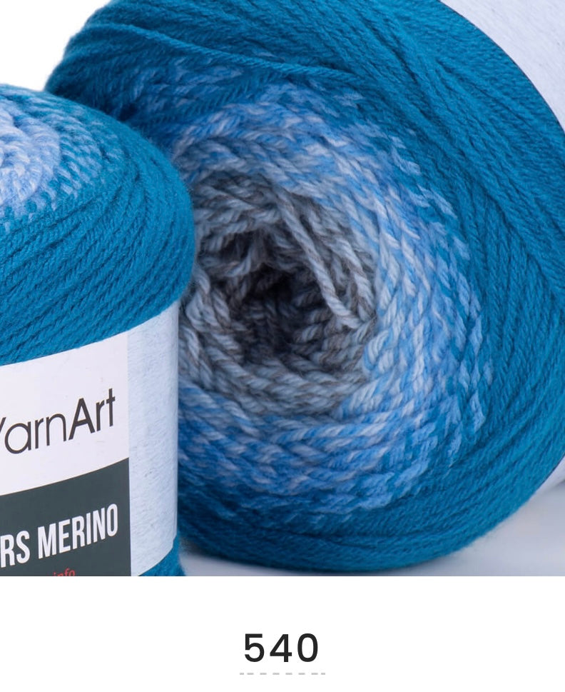 YarnArt Flowers Merino 2 x 225g