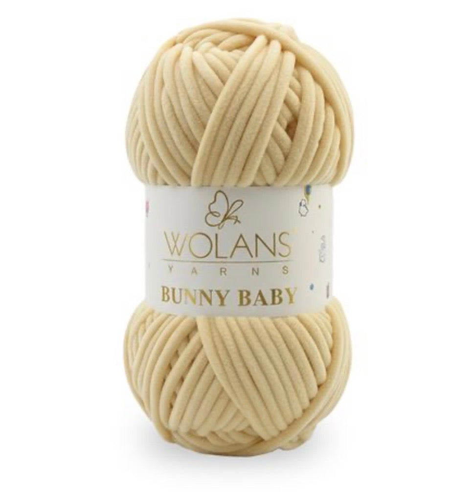 Wolans Bunny Baby 1 x 100g 100% Polyester Chenille yarn - 98 colours available