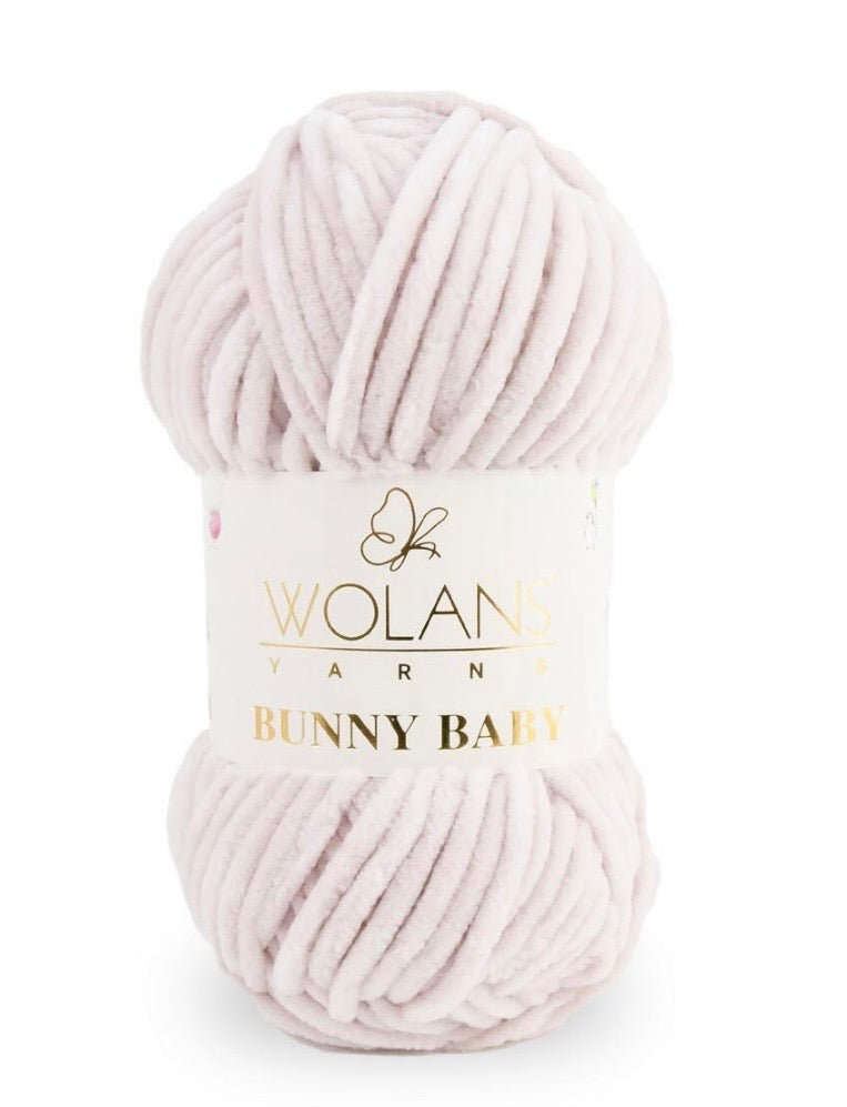 Wolans Bunny Baby 1 x 100g 100% Polyester Chenille yarn - 98 colours available