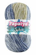 Papatya Splash 5 x 100g 100% Acrylic 185m Chunky yarn