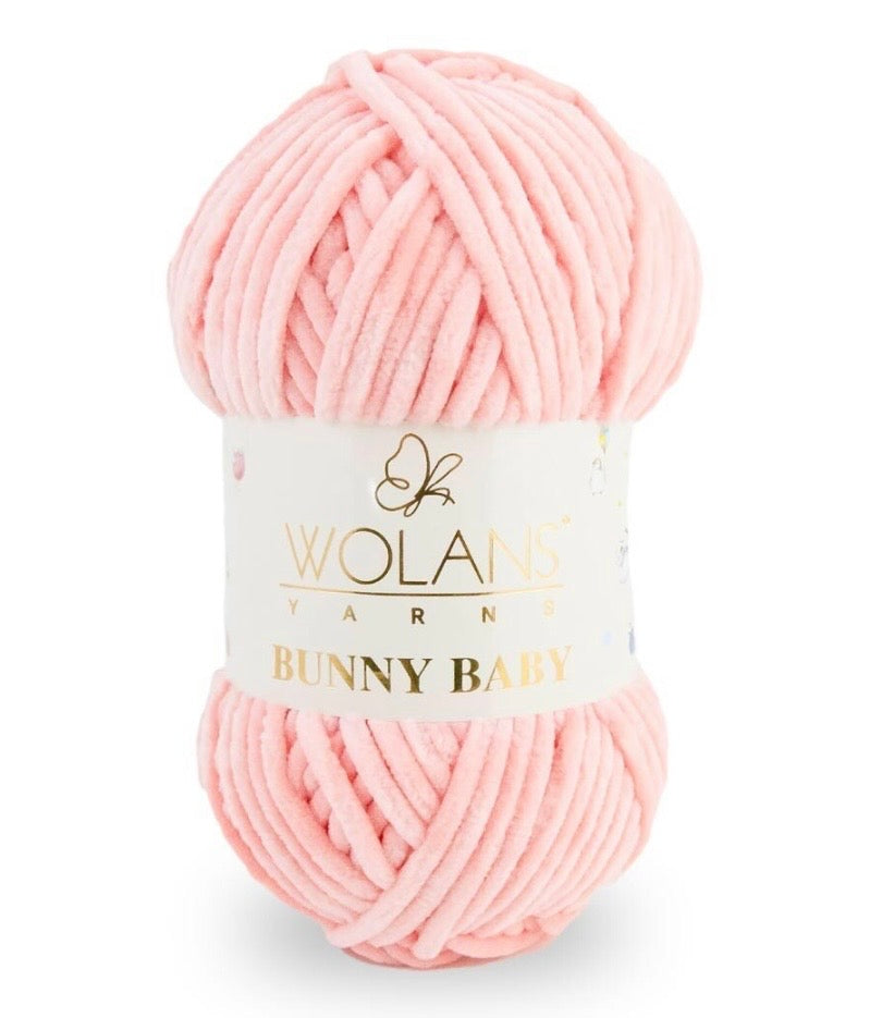 Wolans Bunny Baby 1 x 100g 100% Polyester Chenille yarn - 98 colours available