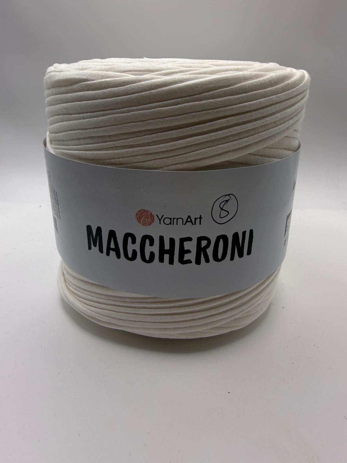 YarnArt Maccheroni Recycled T-SHIRT YARN -
Approx. 500g - 700g ball (Please read description)