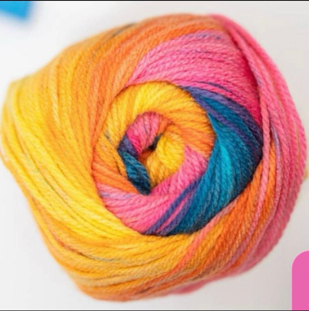 Papatya Batik Vibrant 5 x 100g 360m DK Yarn - 100% Acrylic Soft Lightweight Easy Care for Shawls Sweaters Babywear