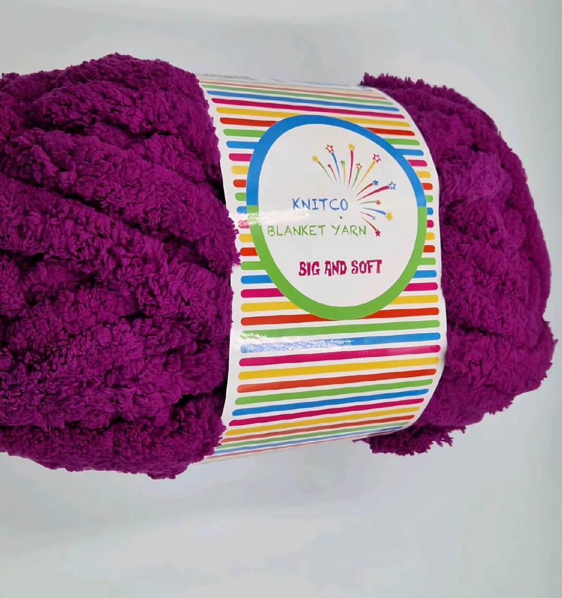 2 × 250g Knitco Big & Soft Blanket Yarn 30m
100% Polyester Knitting - Crochet Yarn