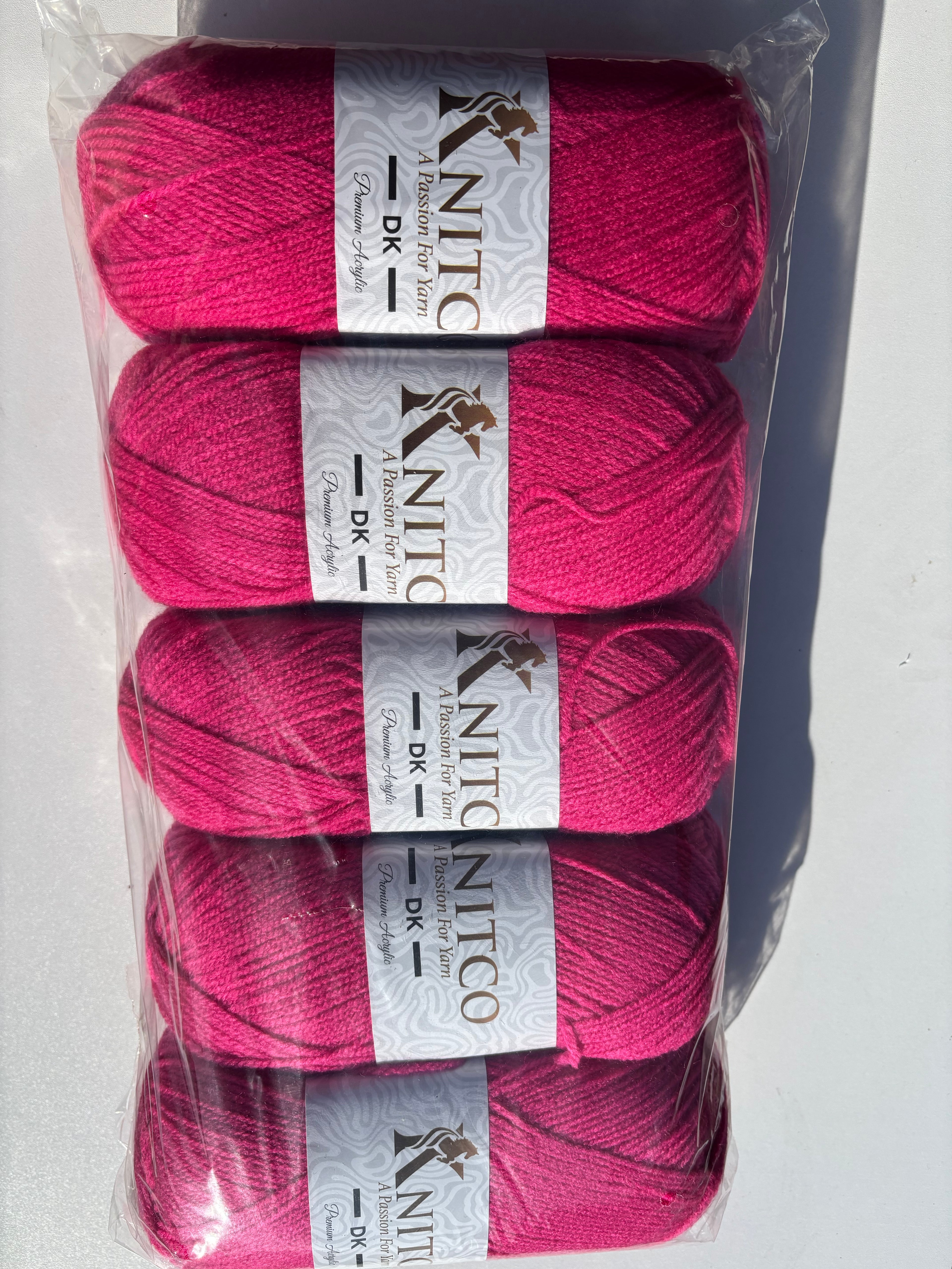 Knitco Premium DK 5 x 100g 360m Yarn Pack