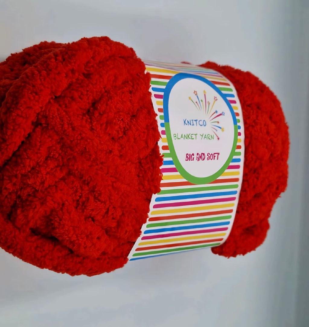 2 × 250g Knitco Big & Soft Blanket Yarn 30m
100% Polyester Knitting - Crochet Yarn