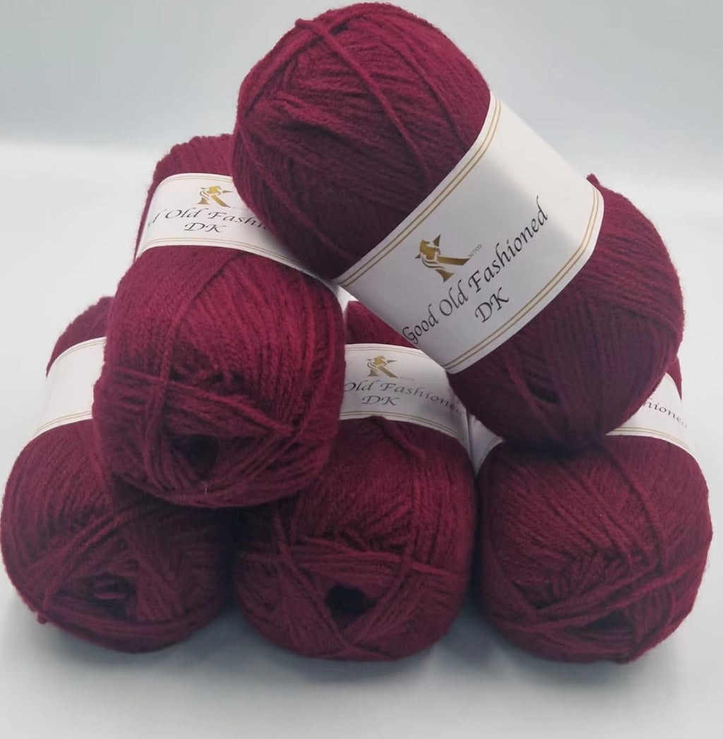 Good Old Fashioned DK Yarn 5 x 100g Balls