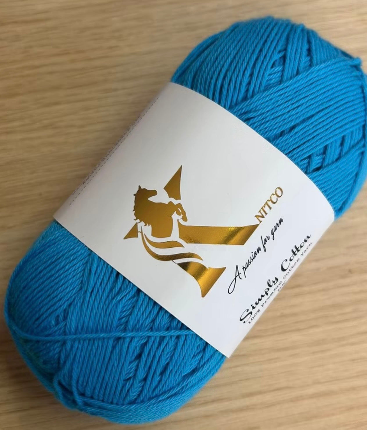 Knitco Premium Simply Cotton 1 x 100g 250m per Skein