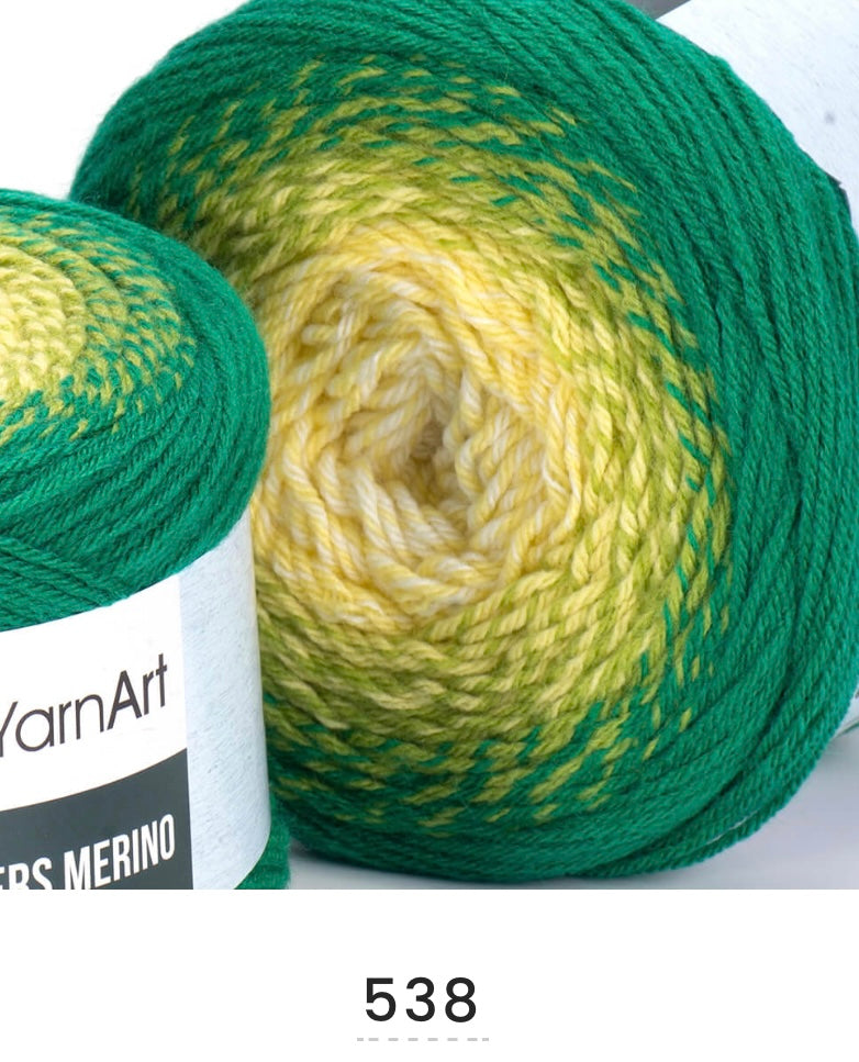 YarnArt Flowers Merino 2 x 225g