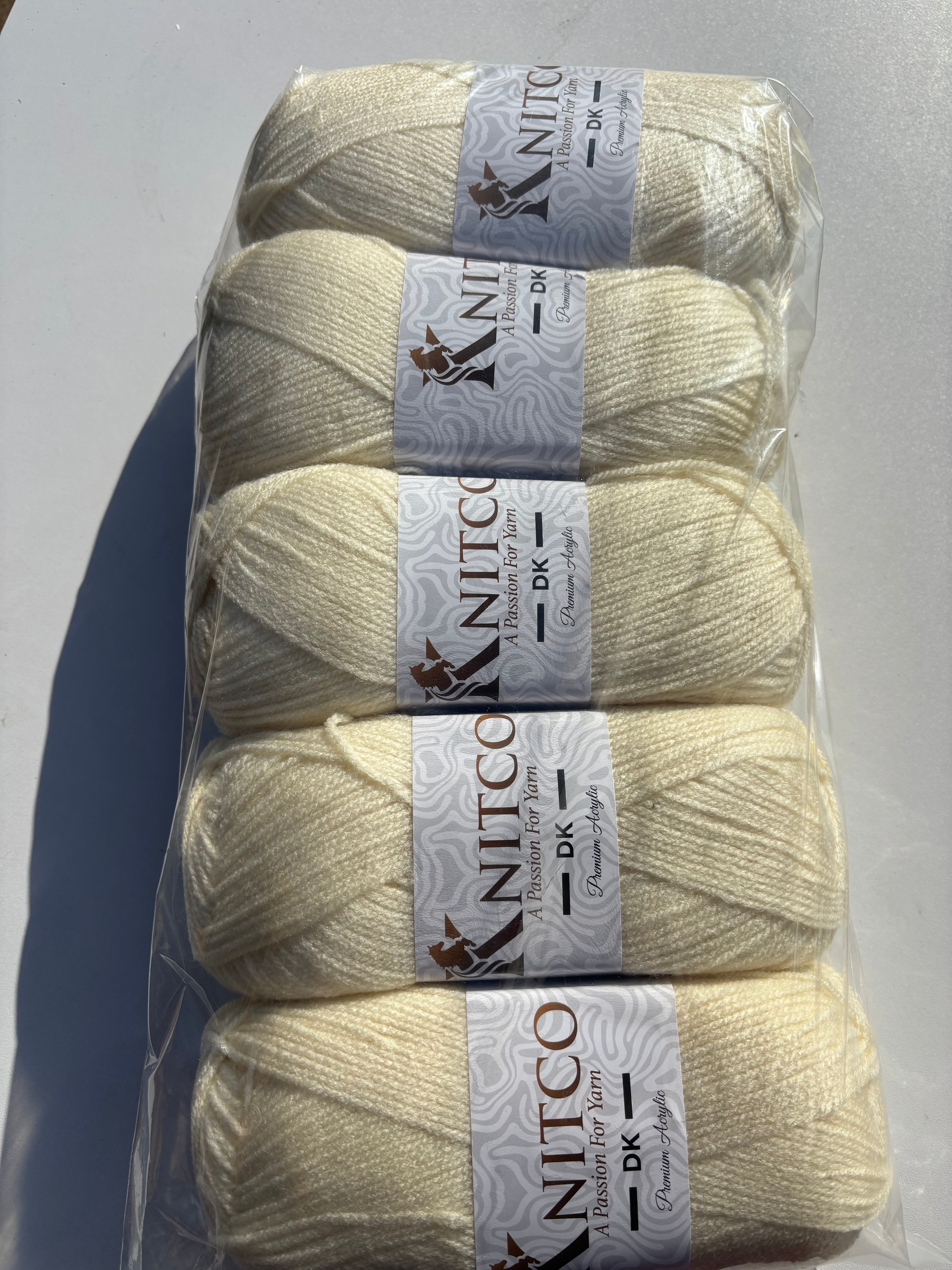 Knitco Premium DK 5 x 100g 360m Yarn Pack