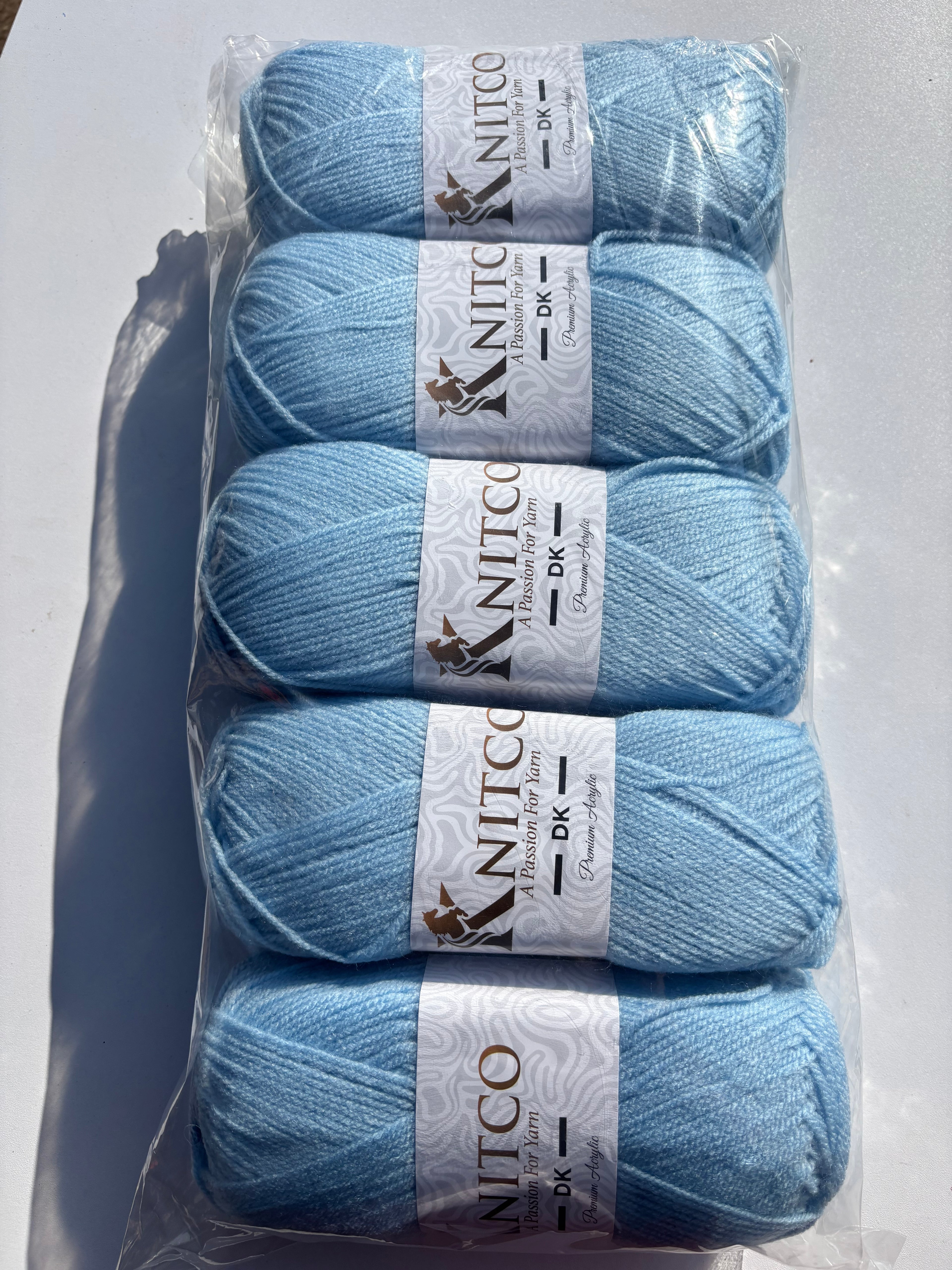 Knitco Premium DK 5 x 100g 360m Yarn Pack