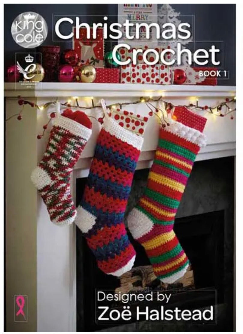 King Cole Christmas Crochet Book 1