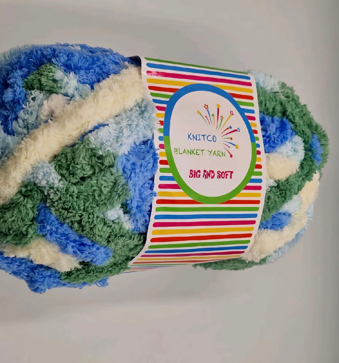 2 × 250g Knitco Big & Soft Blanket Yarn 30m
100% Polyester Knitting - Crochet Yarn