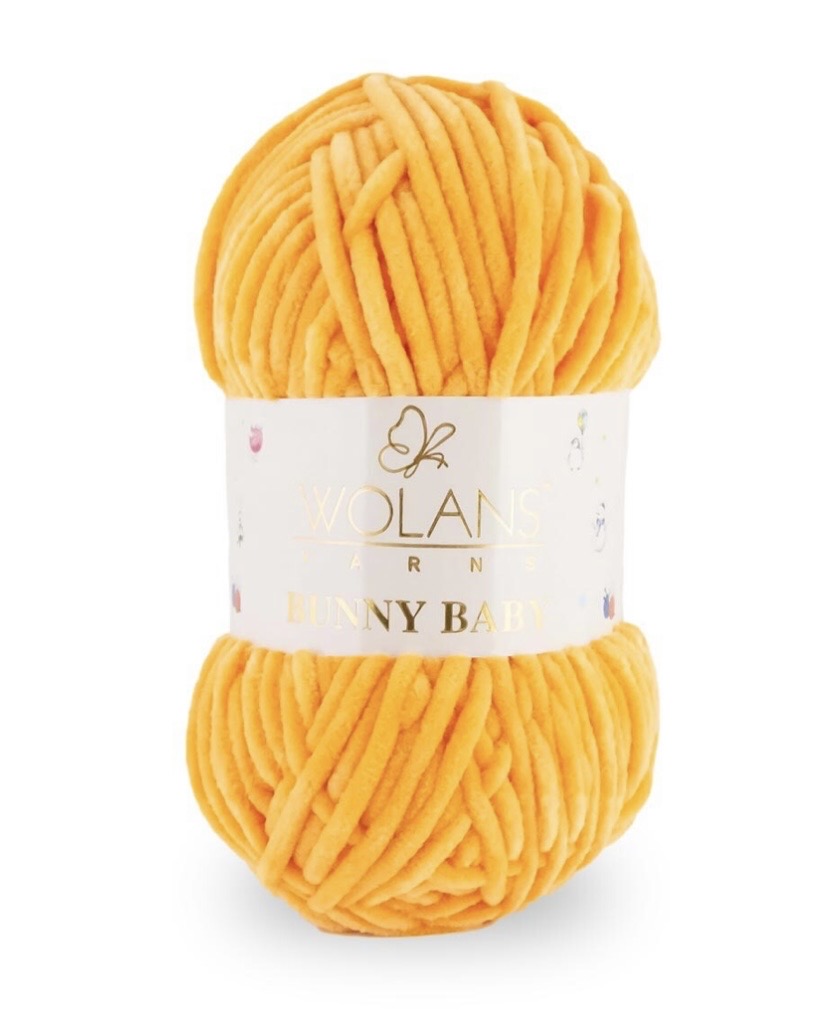 Wolans Bunny Baby 1 x 100g 100% Polyester Chenille yarn - 98 colours available