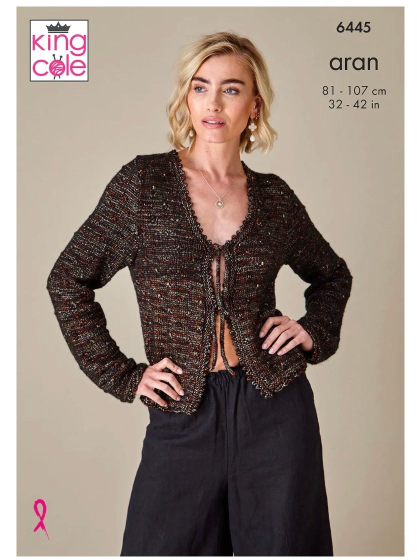 King Cole Knitted Pattern 6445