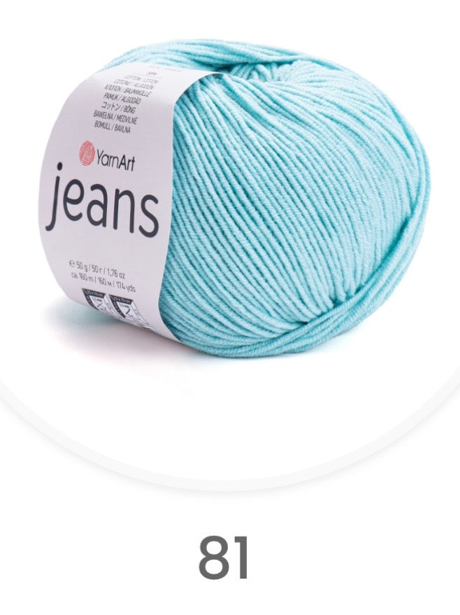YarnArt Jeans - 1 x 50g ball