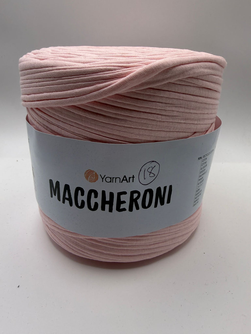 YarnArt Maccheroni Recycled T-SHIRT YARN -
Approx. 500g - 700g ball (Please read description)