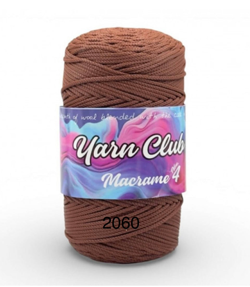 Yarn Club Macrame No.4 Size - 1 x 200g ball
