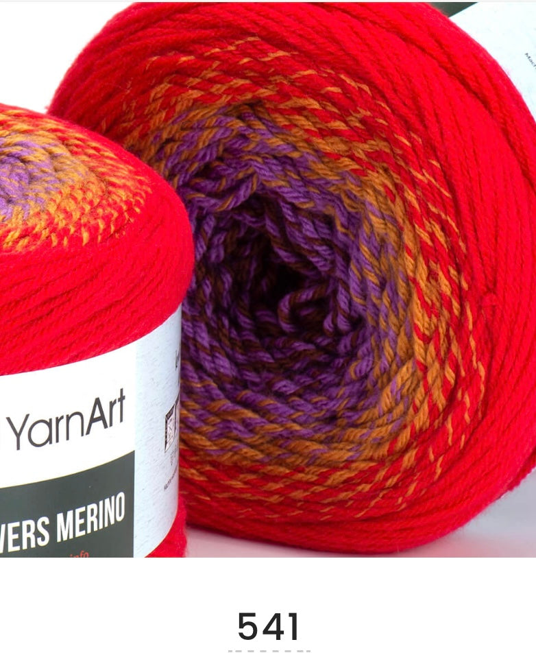 YarnArt Flowers Merino 2 x 225g