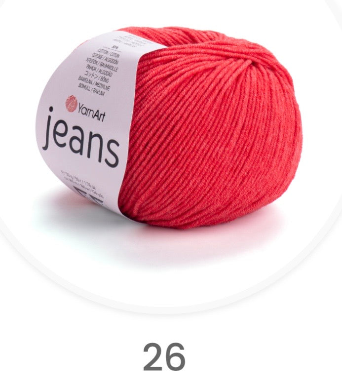 YarnArt Jeans - 1 x 50g ball
