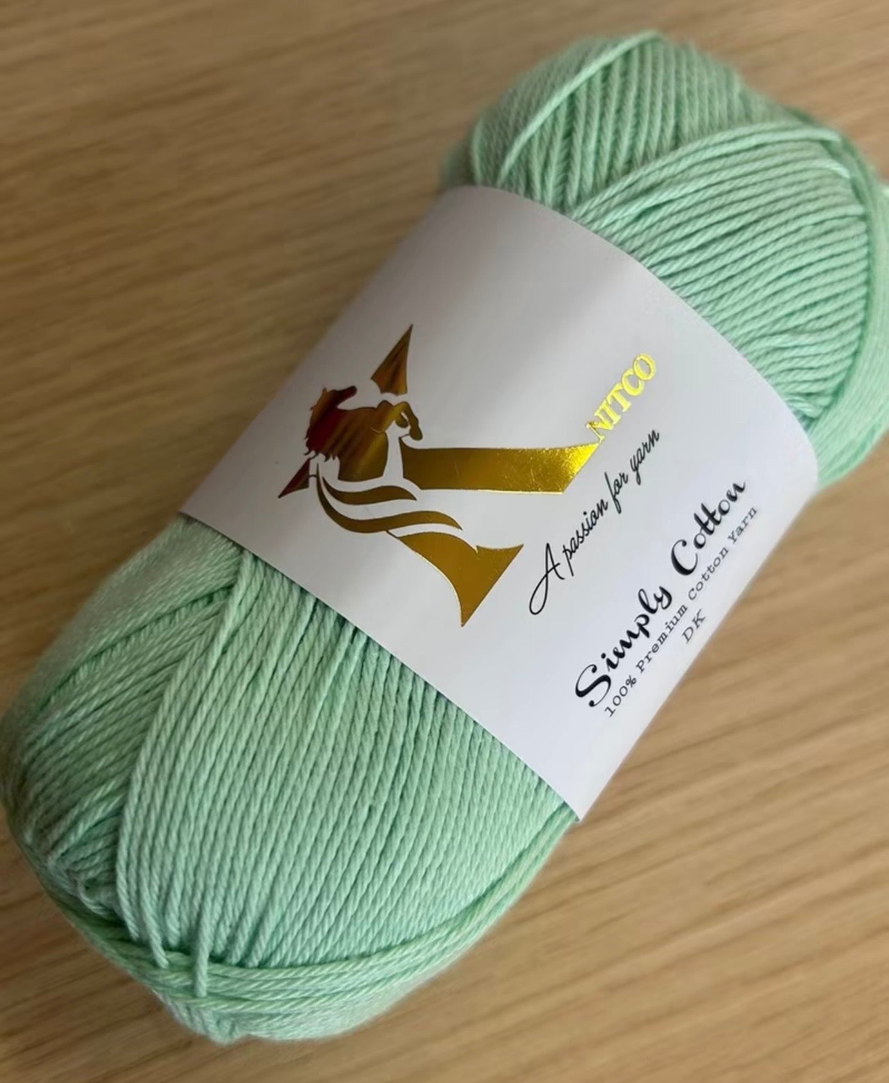 Knitco Premium Simply Cotton 1 x 100g 250m per Skein