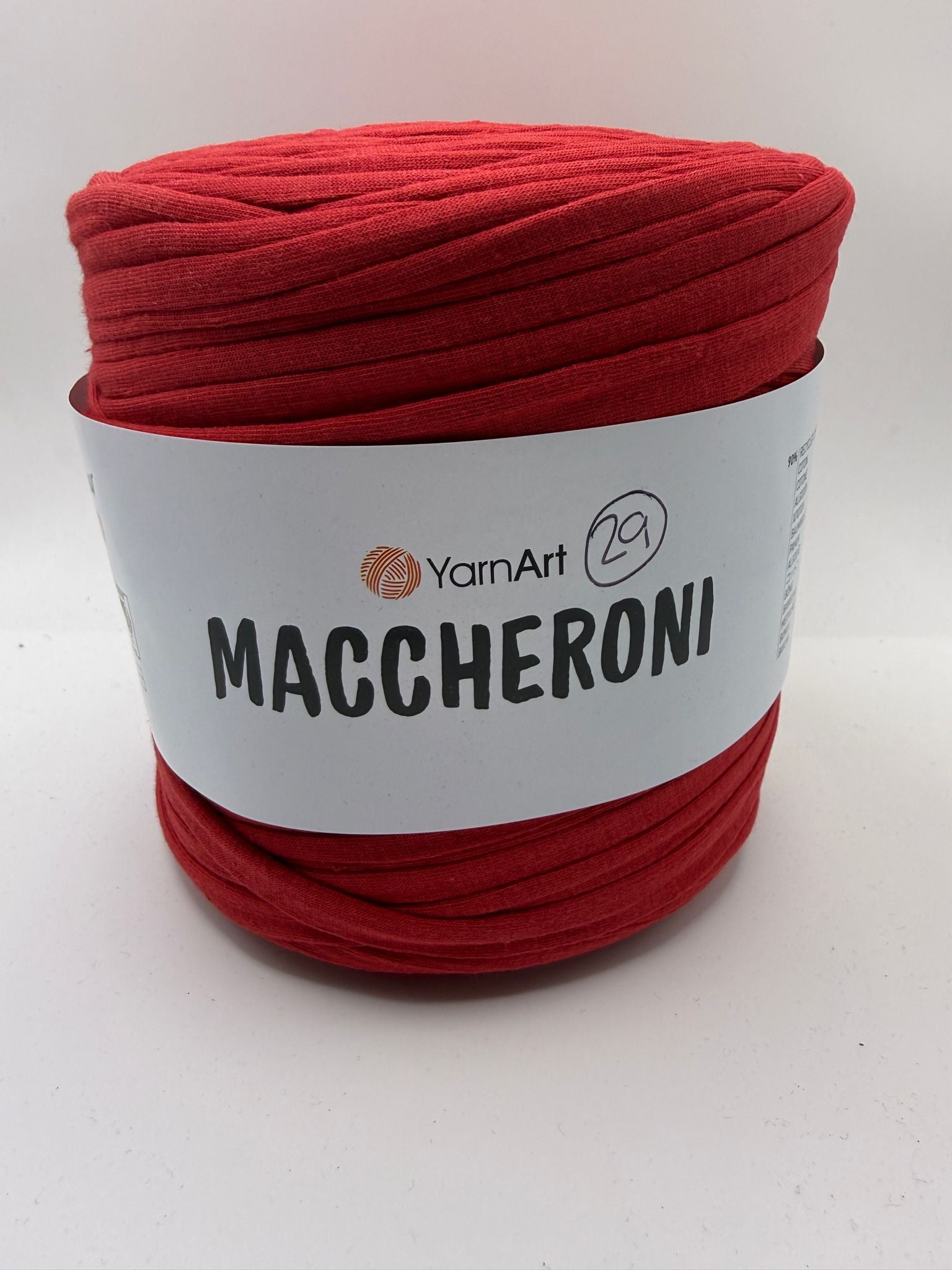 YarnArt Maccheroni Recycled T-SHIRT YARN -
Approx. 500g - 700g ball (Please read description)