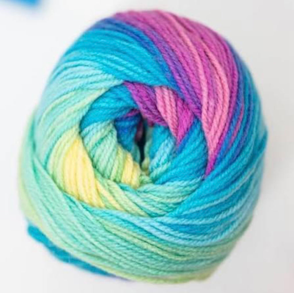 Papatya Batik Vibrant 5 x 100g 360m DK Yarn - 100% Acrylic Soft Lightweight Easy Care for Shawls Sweaters Babywear