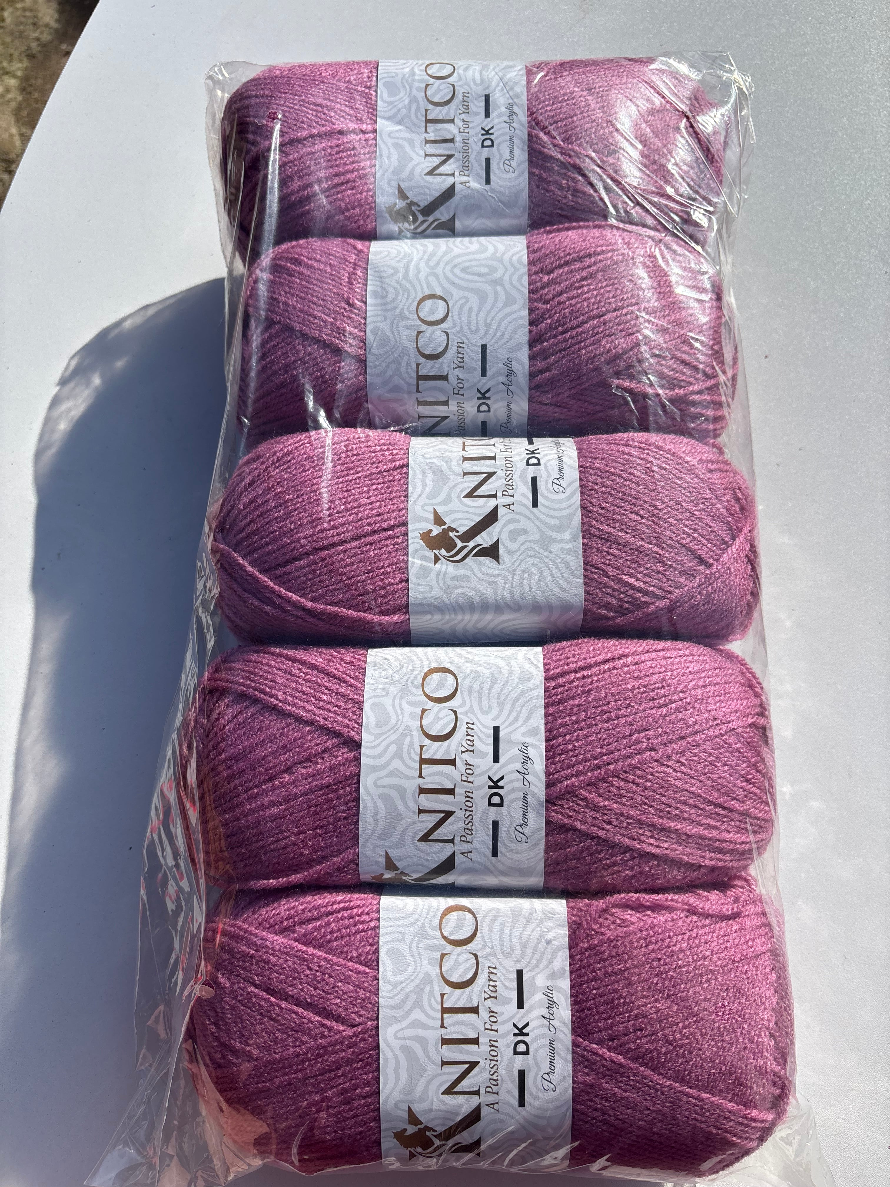 Knitco Premium DK 5 x 100g 360m Yarn Pack