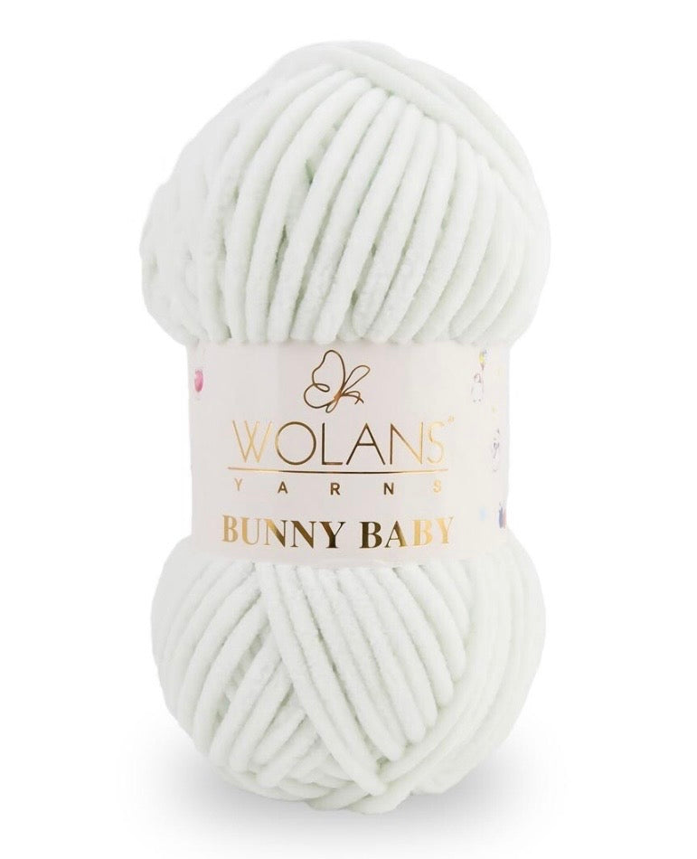 Wolans Bunny Baby 1 x 100g 100% Polyester Chenille yarn - 98 colours available