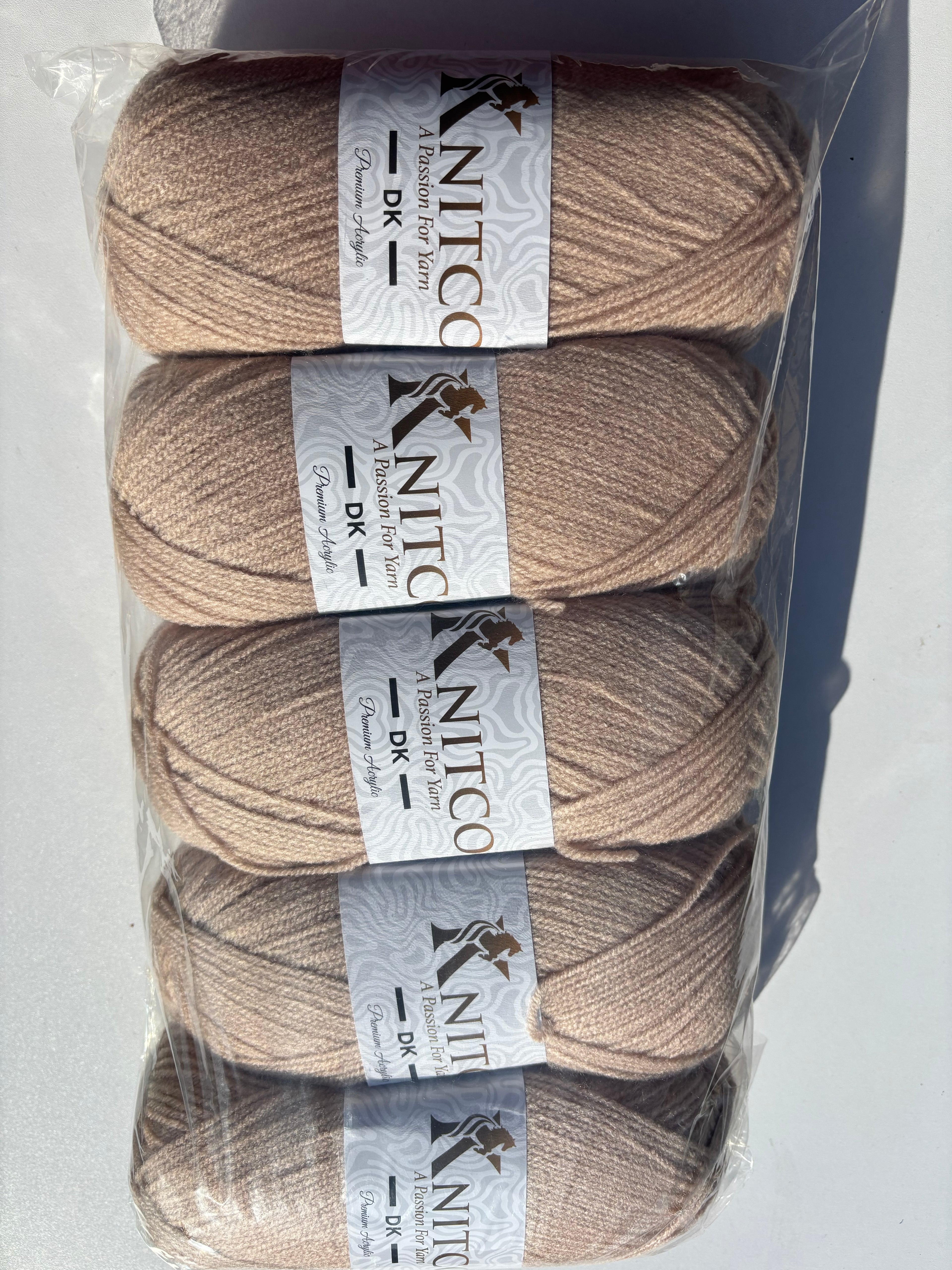 Knitco Premium DK 5 x 100g 360m Yarn Pack