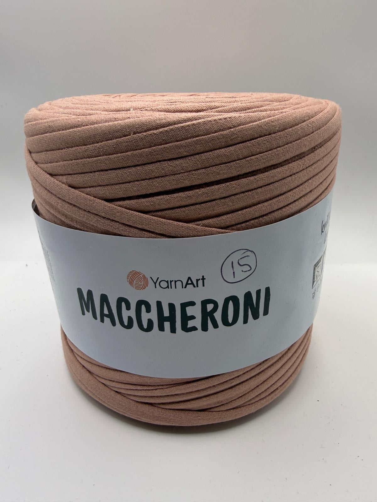 YarnArt Maccheroni Recycled T-SHIRT YARN -
Approx. 500g - 700g ball (Please read description)