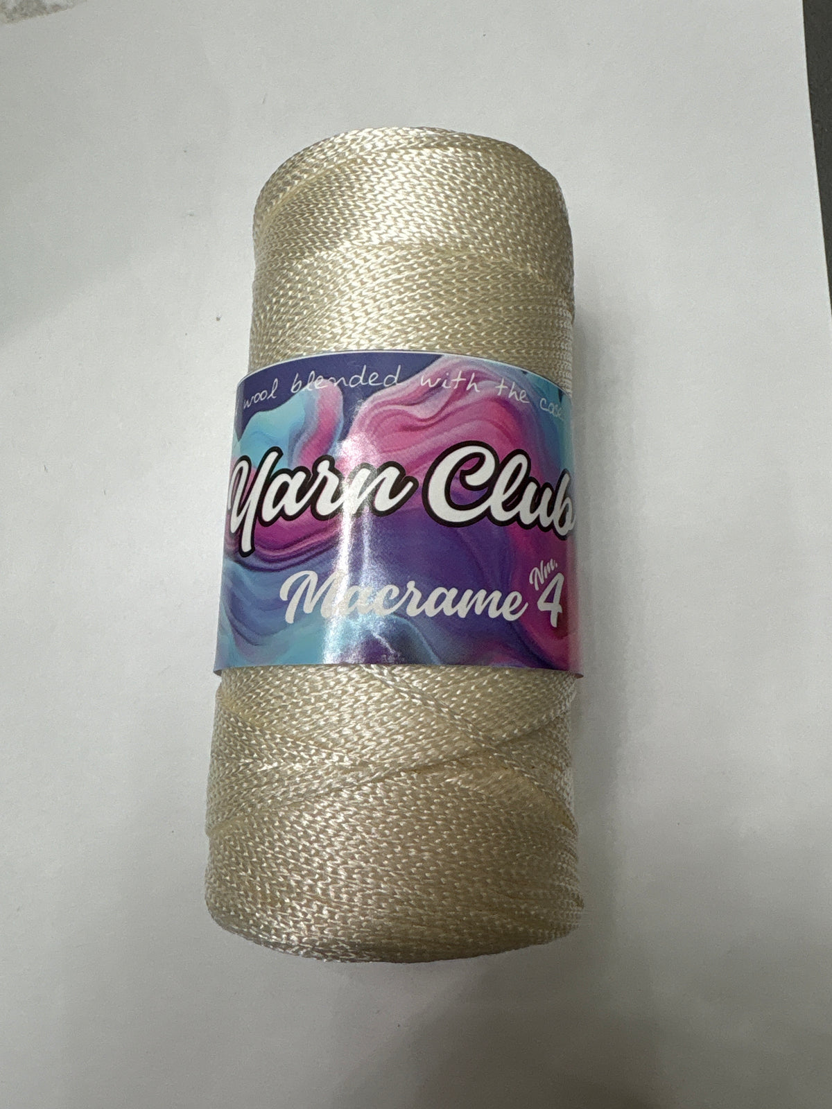 Yarn Club Macrame No.4 Size - 1 x 200g ball