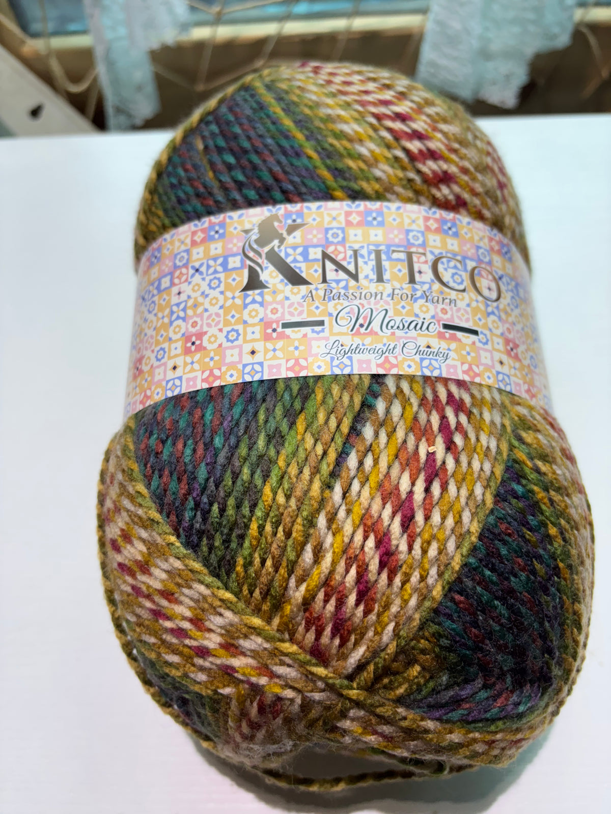 Knitco Mosiac Lightweight Chunky Yarn 300g 100% Acrylic - Soft & Versatile for Knitting Projects Available in 11 stunning colours