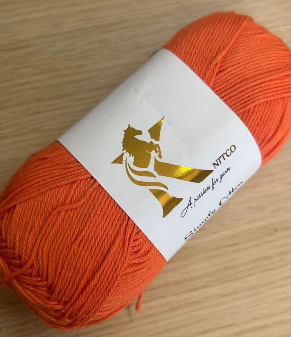 Knitco Premium Simply Cotton 1 x 100g 250m per Skein