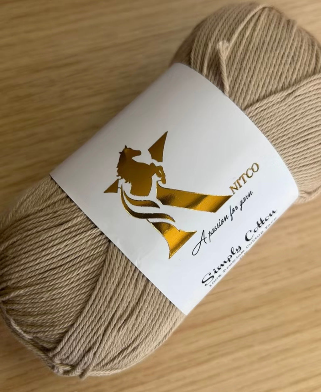 Knitco Premium Simply Cotton 1 x 100g 250m per Skein