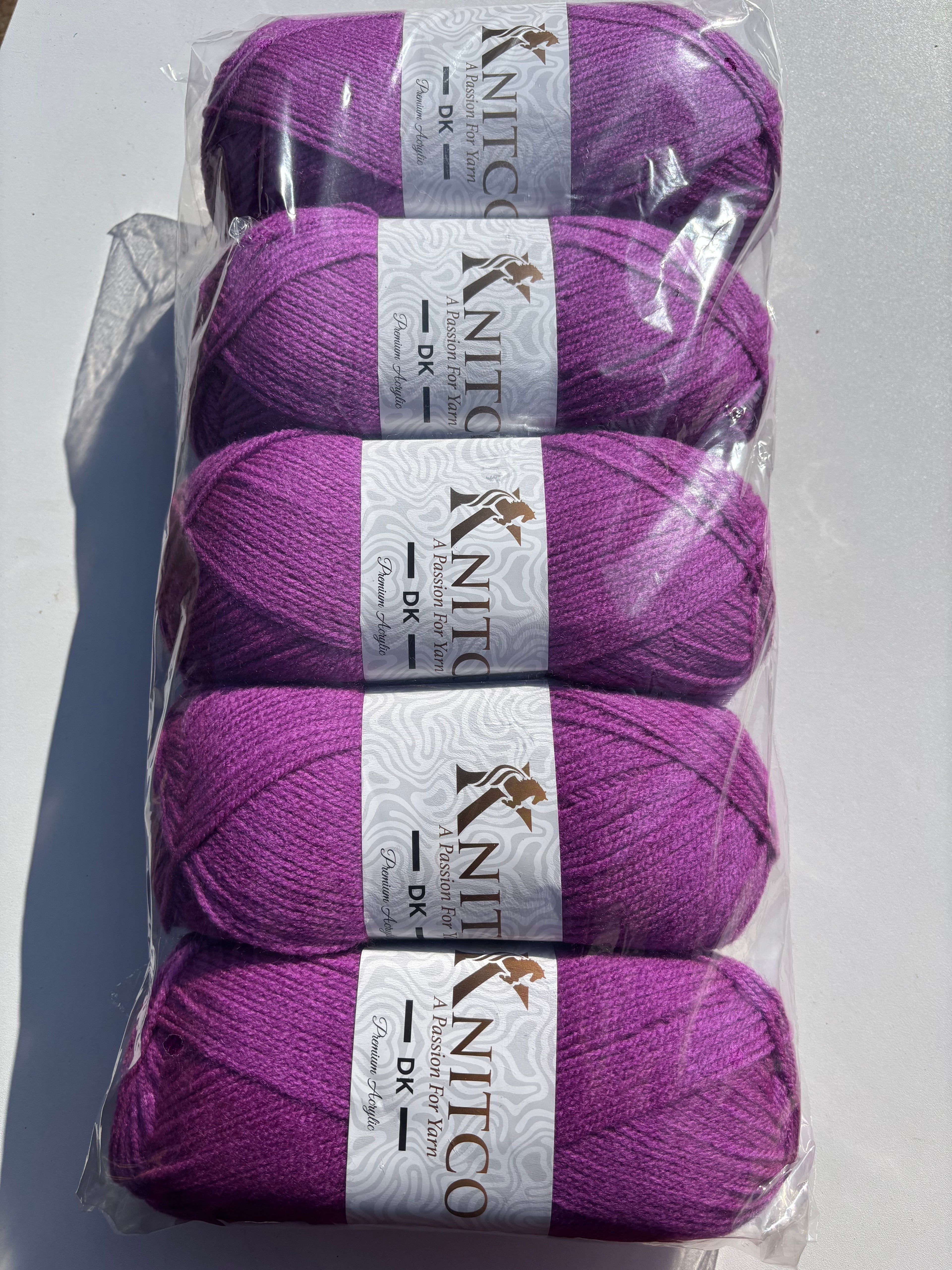 Knitco Premium DK 5 x 100g 360m Yarn Pack