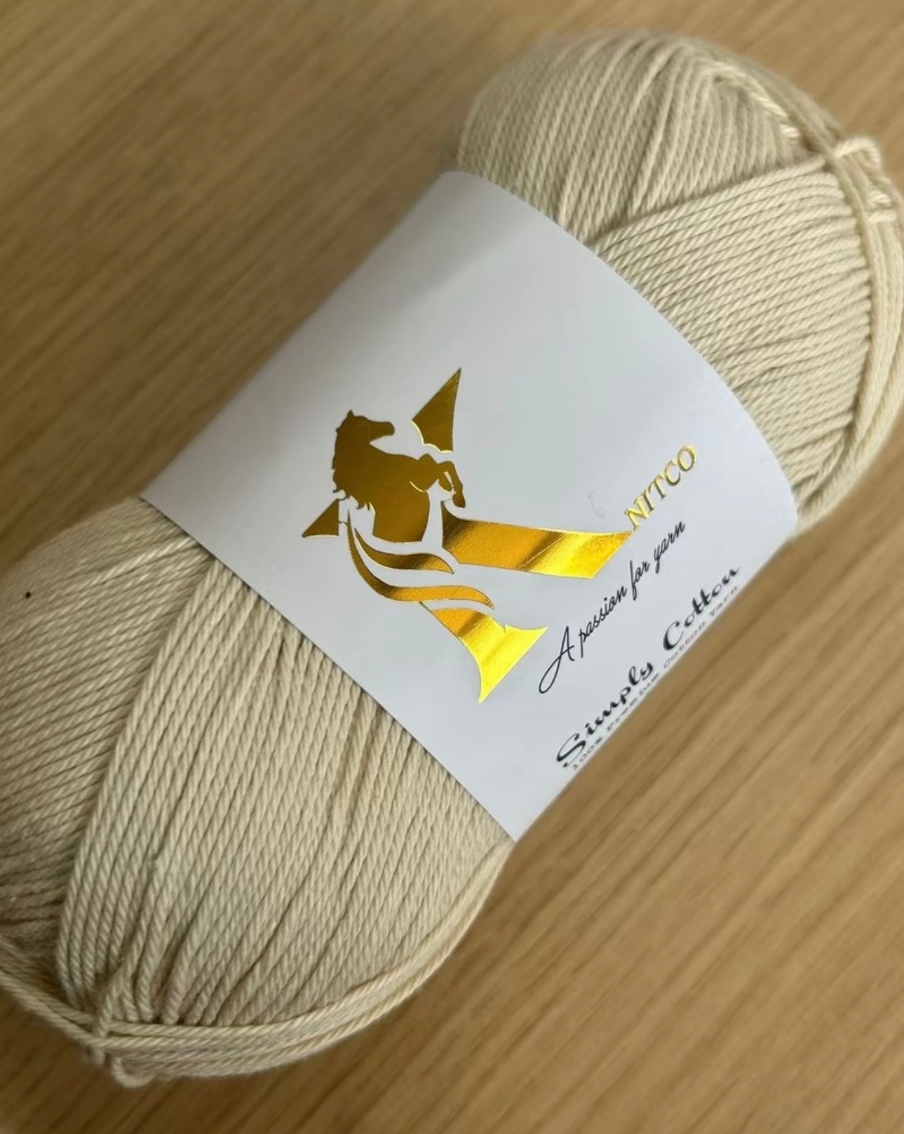 Knitco Premium Simply Cotton 1 x 100g 250m per Skein