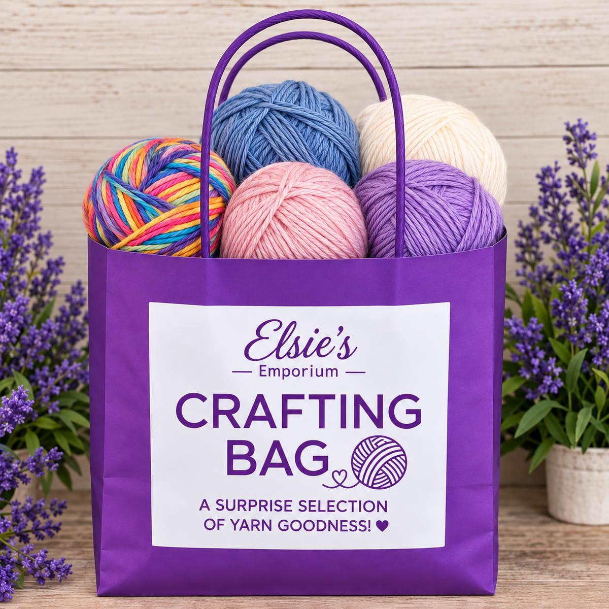 Crafting Yarn Bag - PLEASE READ DESCRIPTION