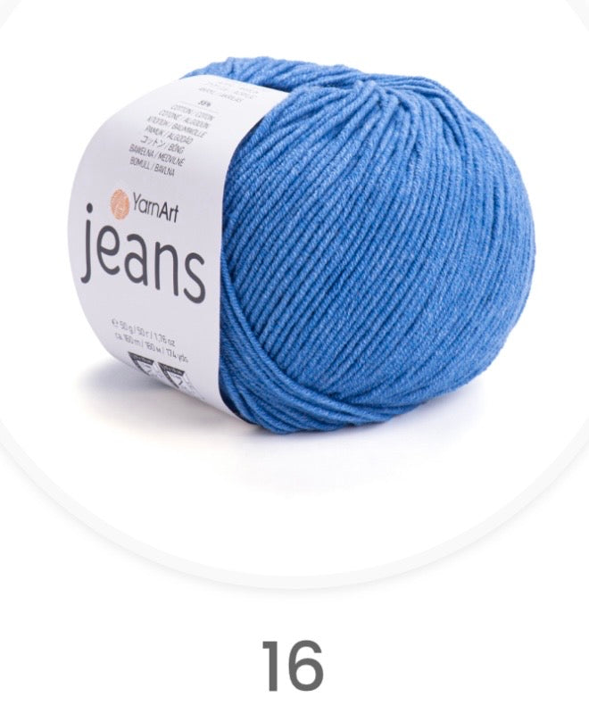 YarnArt Jeans - 1 x 50g ball