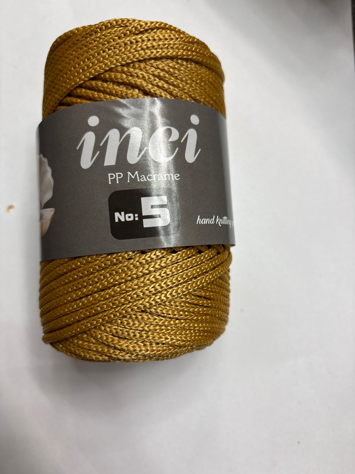 INCI PP Macrame Cord No.5 size - 1 x 200g Rolls