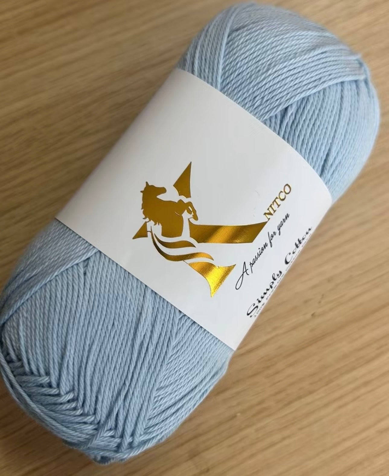 Knitco Premium Simply Cotton 1 x 100g 250m per Skein