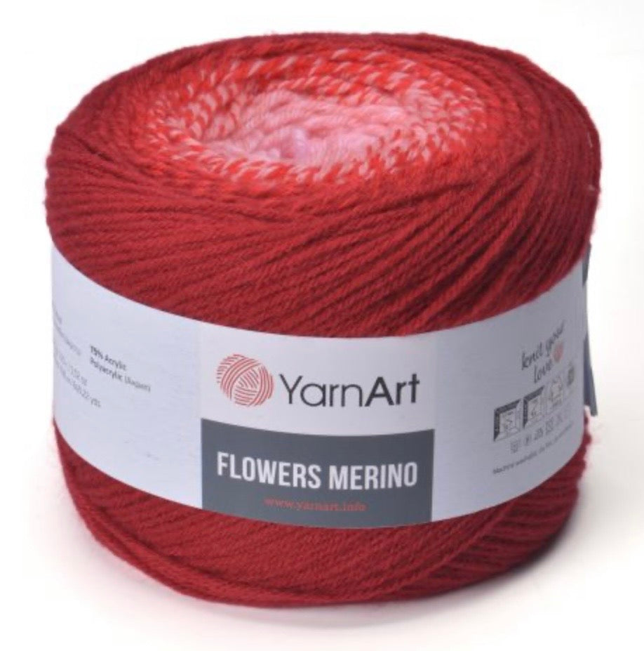 YarnArt Flowers Merino 2 x 225g