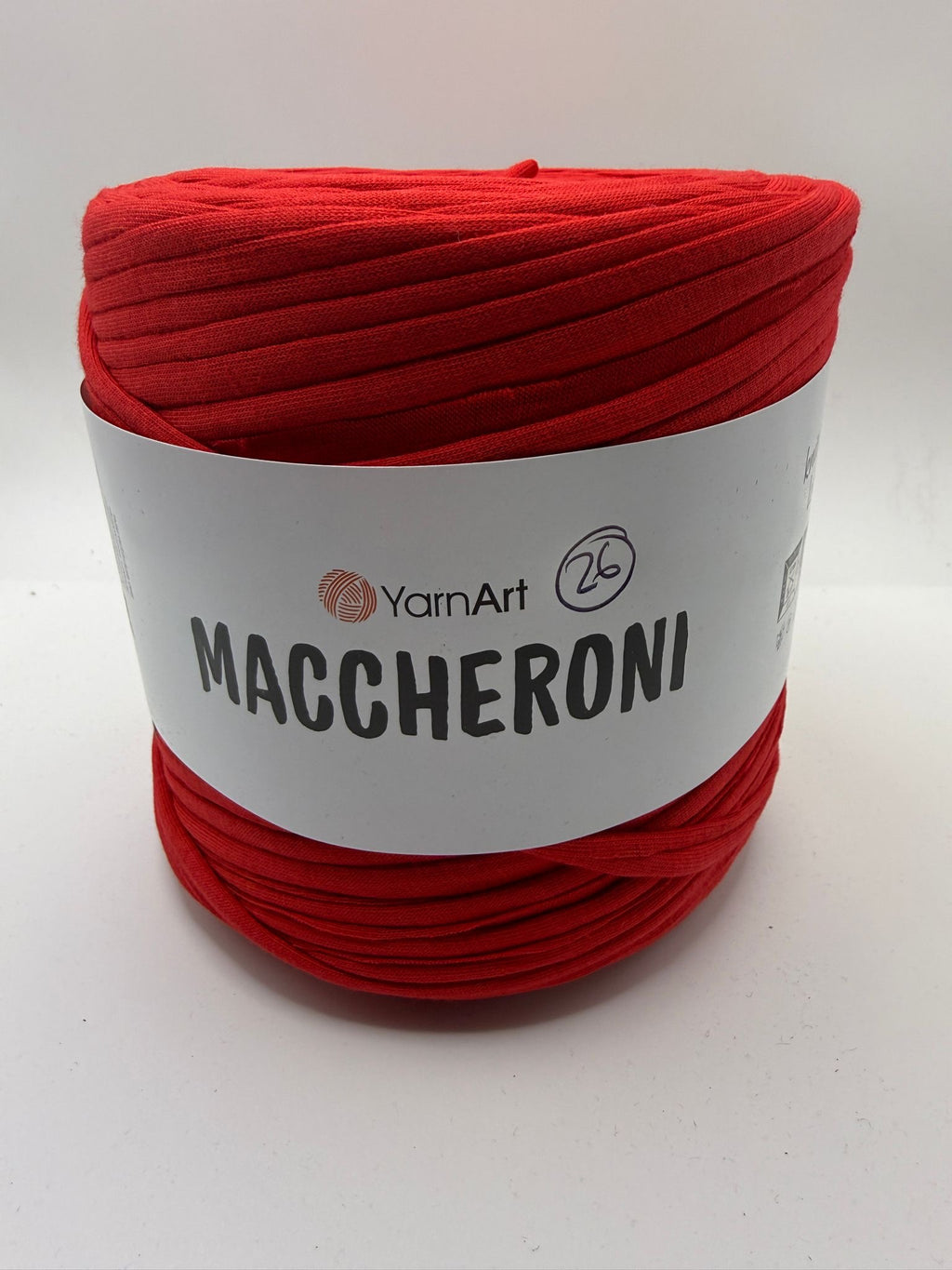 YarnArt Maccheroni Recycled T-SHIRT YARN -
Approx. 500g - 700g ball (Please read description)