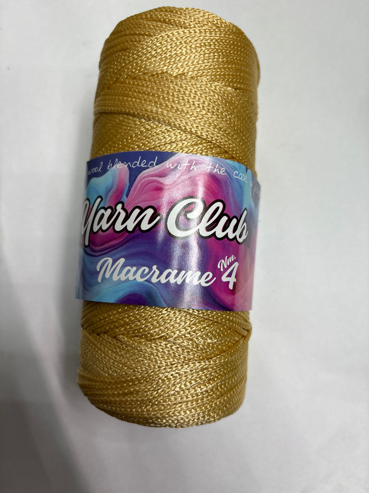 Yarn Club Macrame No.4 Size - 1 x 200g ball